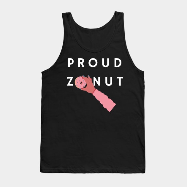 Zoe Laverne - Proud Zonut Tank Top by WhatsDax